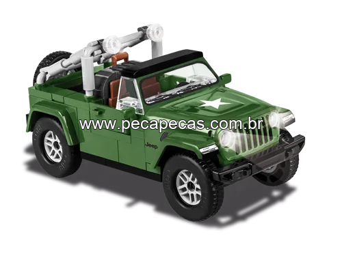 Jogo Cobi Jeep Wrangler militar