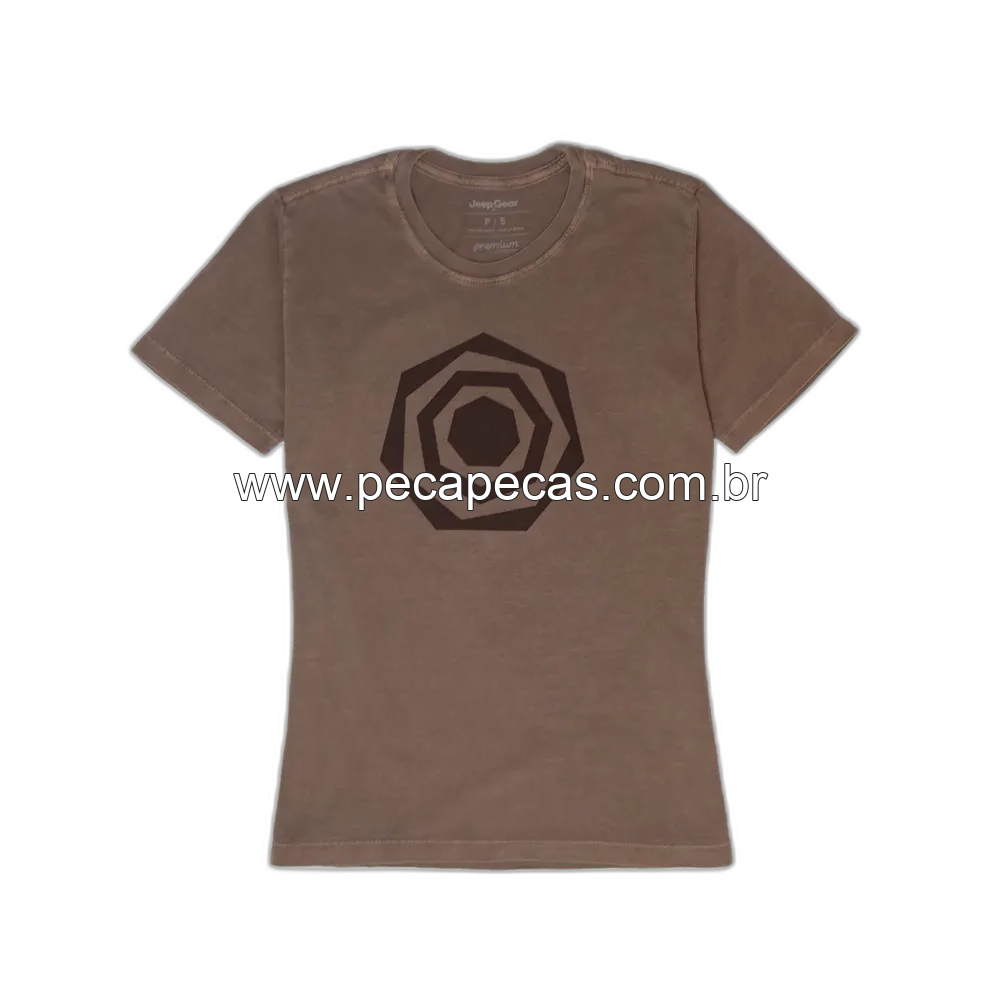 Camiseta feminina Jeep Compass Heptagon - Tam: P