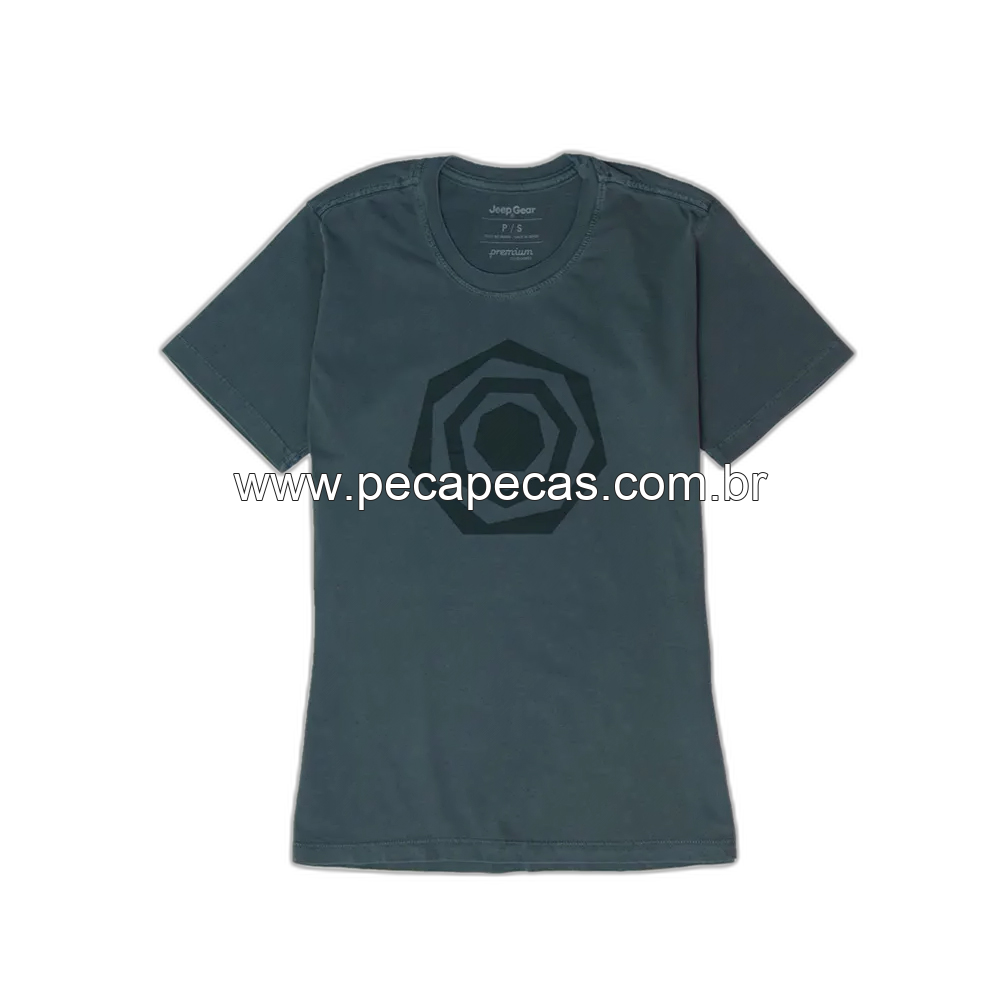 Camiseta feminina Jeep Compass Heptagon - Tam: M